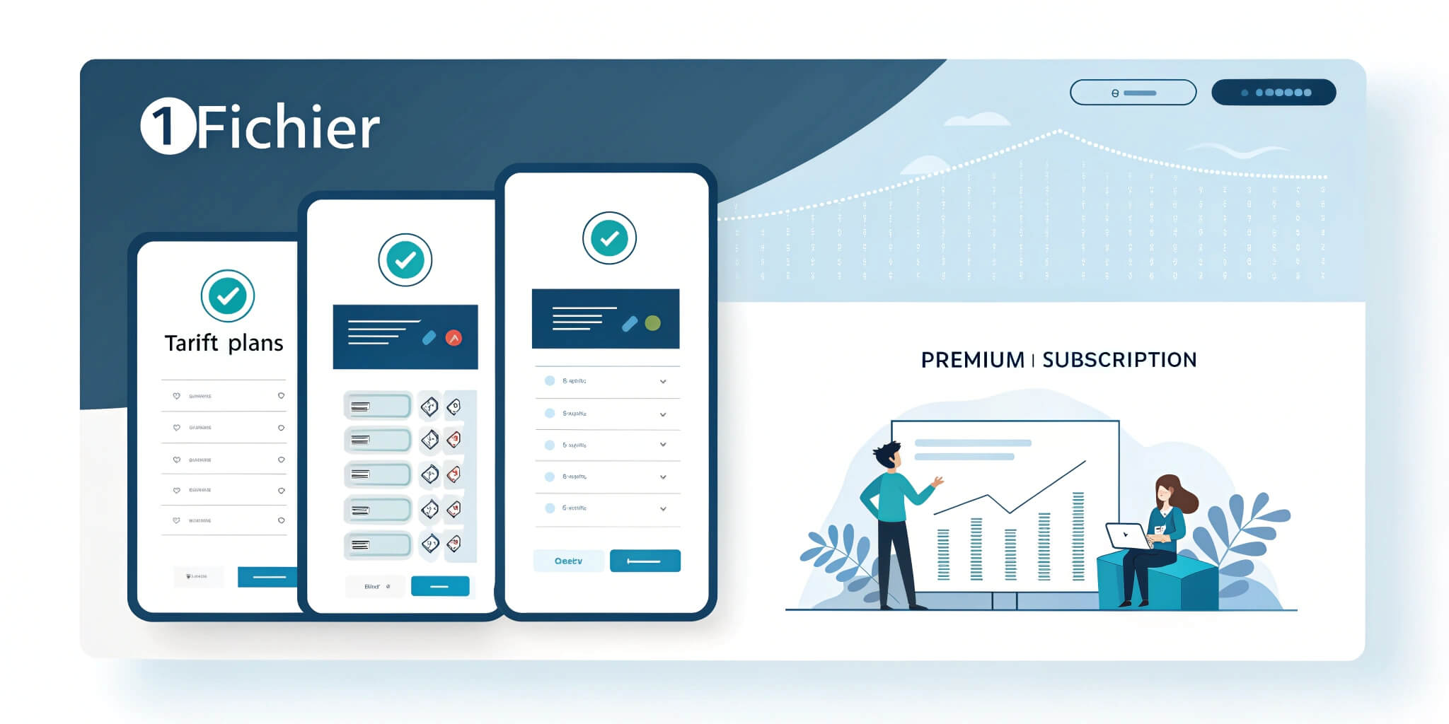 Tarification et Abonnements Premium de 1Fichier